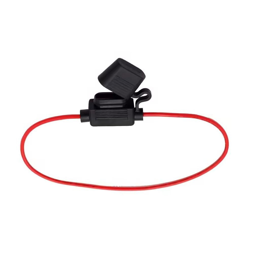 Car Mini Fuse Holder Box 12V 30A with Fuses Wire Cutoff Socket ...