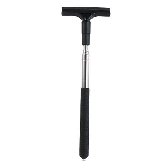 Car Mirror Squeegee Wiper, Telescopic Rearview Mirror Cleaning Tool for All Vehicles, Portable Mini Wiper for Rainy and Foggy Weather, 7.87" to 25.59" Extendable