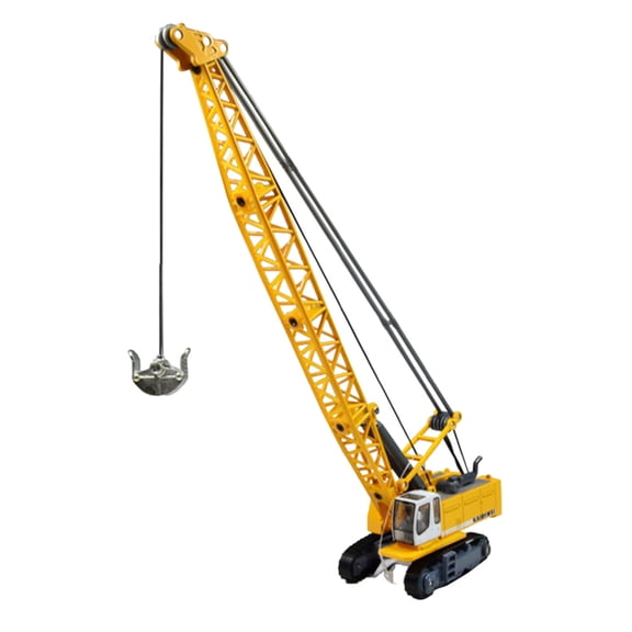 Product Category Car Model | Product Title 187 Ho Scale Alloy Tower Excavator Train Railway Model Scene Decoration Vehicles & Accessories