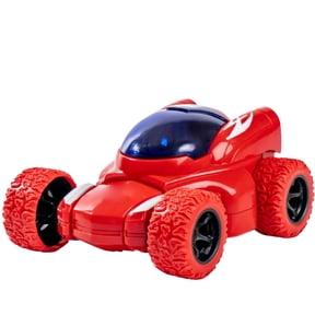 Car Model 1 — Boys' Off Road Stunt Car Rotating Trick Vehicle Toy For Kids And Children, 3.94x4.72x2.36 inch, Red