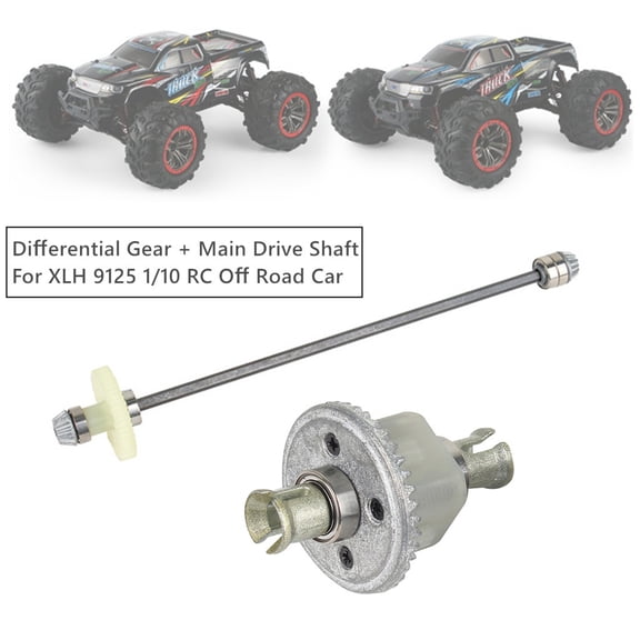 Product Car Model 2 RC Differential Kit – 1/10 Scale Drive Main Shaft Gear for XLH Car Model High-Precision Metal 9125 Drive Part