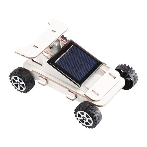 Car Model Solar Kit Kits Toy Powered Build Toys Educational Kids Diy Experiment Assembly Cars 3D Robot Kid Puzzles Wood