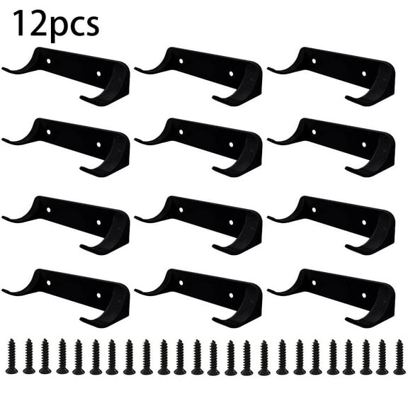 Car Model Wall Mount Toy Car Wall Bracket Wall Mount Storage Car Models Showcase Black 12 Pcs