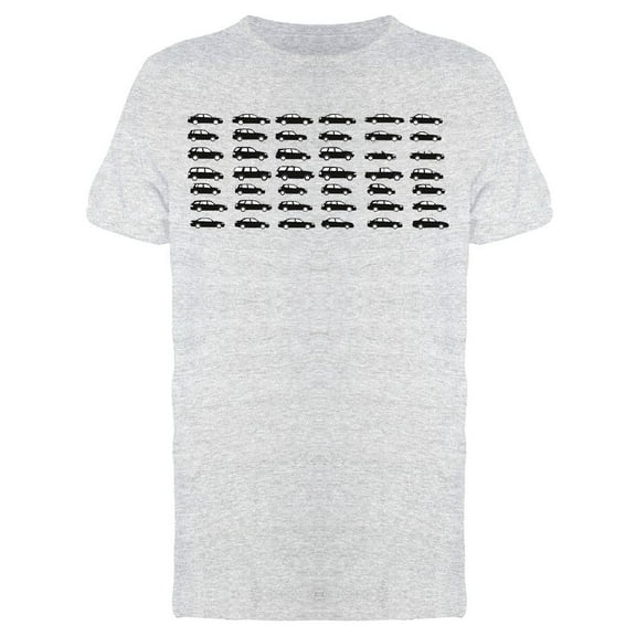 Car Models Vintage Design T-Shirt Men -Image by Shutterstock, Male 3X-Large