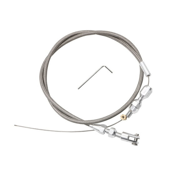 Car Modification Fittings 36 Inch Cable Accelerator Braided Throttle Cable Kit for 97-07 Year Chevrolet