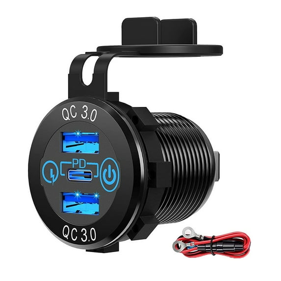 Car Modification Rv Modification Touch Switch Car Charger