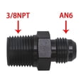 thumbnail image 1 of Car Modified Pieces Cross over Sub AN6 to 3/8npt Thread Aluminum Transmission Fluid Cooler Adapter, 1 of 6