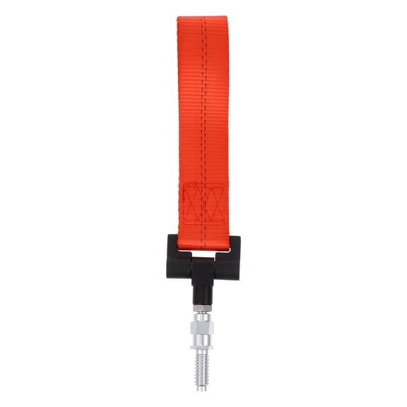 NIAIZEK Heavy Duty Red Nylon Towing Strap with Front Bumper for Cars and Trucks