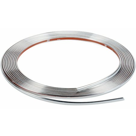 Car Moldings Chrome Auto Trim 1/4 Inch Wide 20 Feet - MD-6002C