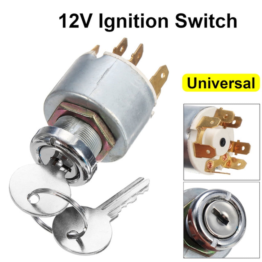 Car Motor Boat Universal 4 Position Ignition 12V 2 Keys Set For Car Battery Car for 13 Pro Car