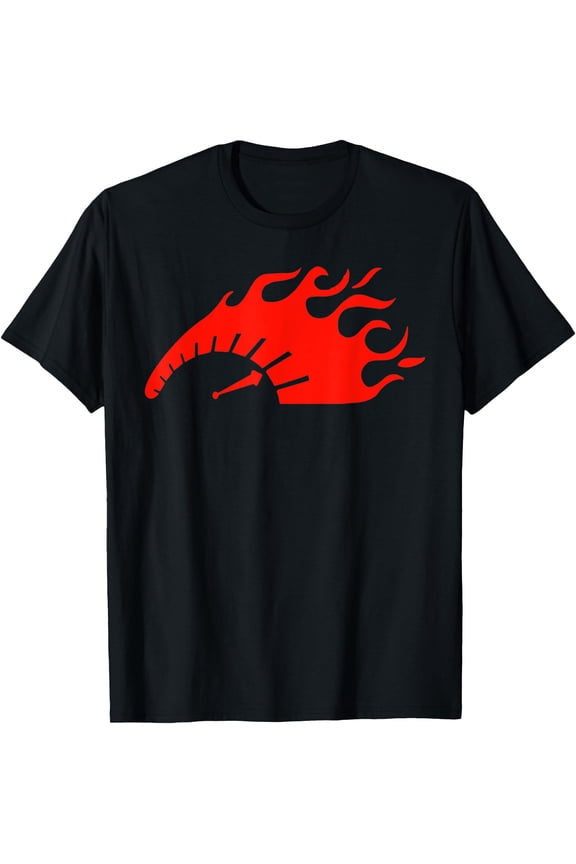 Car Motor Racing Race Car Driver RPM Horse Power Redline T-Shirt