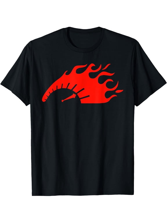 Car Motor Racing Race Car Driver RPM Horse Power Redline T-Shirt