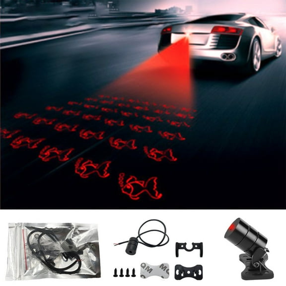 Car Motorcycle Laser LED Headlights Projector Lens Super Bright 12V Headlight Kit Durable Energy-Efficient Enhanced Beam Universal Fit A