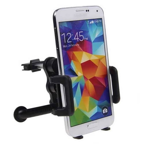 Car Mount AC Air Vent Phone Holder Rotating Cradle Swivel Dock 48 for Motorola Droid Turbo 2, Moto Z Droid Force Droid - Samsung Galaxy J3 J5 J7, Note 3 4 5 Edge, S5 S6 Edge Edge+ S7 Edge S8 S8+
