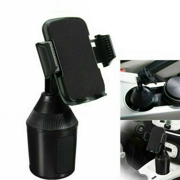 Car Mount Adjustable Cup Holder Cradle For Cell Phone