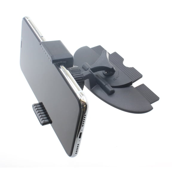 Car Mount CD Slot for iPhone 15/16/Plus/Pro/Pro Max/16e - Holder Cradle Rotating Dock Strong Grip CD Player Slot