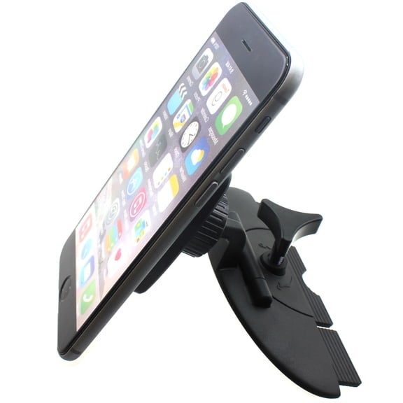 Car Mount CD Slot for iPhone 15/16/Plus/Pro/Pro Max/16e - Magnetic Holder Swivel Dock Strong Grip CD Player Slot