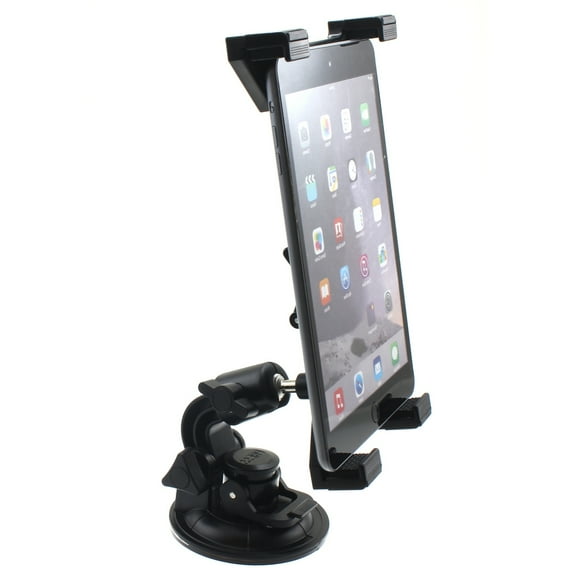 Car Mount Compatible With For iPad Pro 12.9" (3rd/4th/5th/6th Gen) Dash Windshield Holder Rotating Cradle Dock