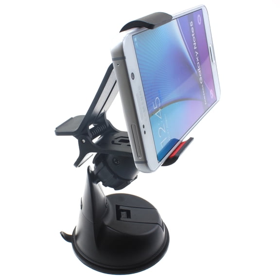 Car Mount Compatible With T-Mobile REVVL 7,8/7,8 PRO - Dash Windshield Holder Cradle Swivel