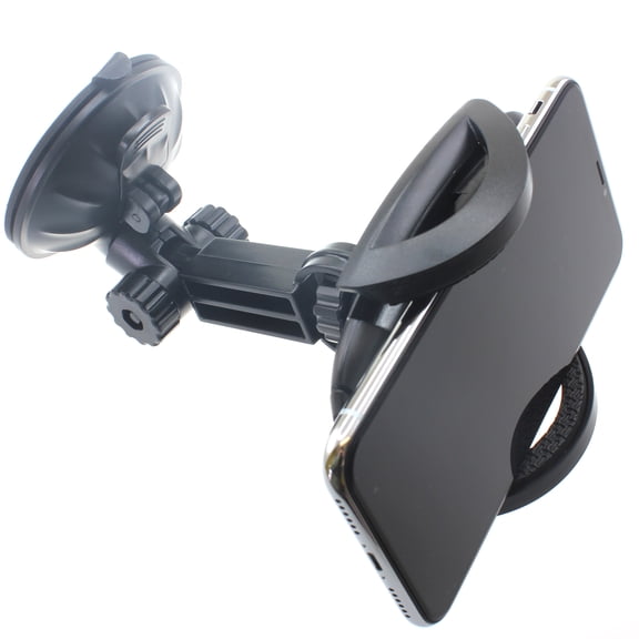 Car Mount Compatible With T-Mobile REVVL 7,8/7,8 PRO - Dash Windshield Holder Cradle Swivel