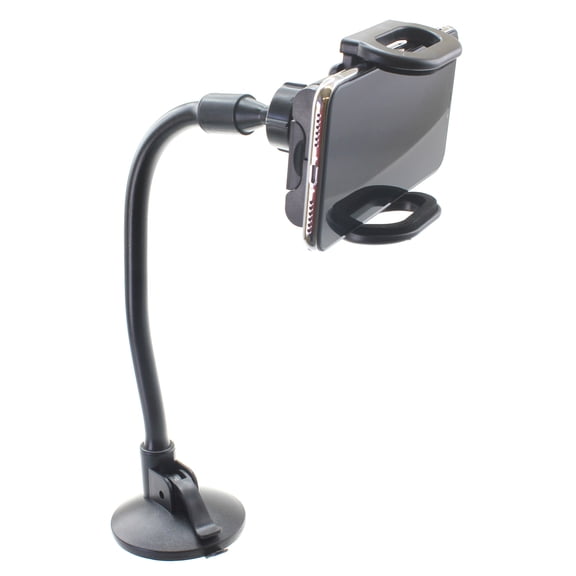Car Mount Compatible With T-Mobile REVVL 7,8/7,8 PRO - Dash Windshield Holder Cradle Swivel