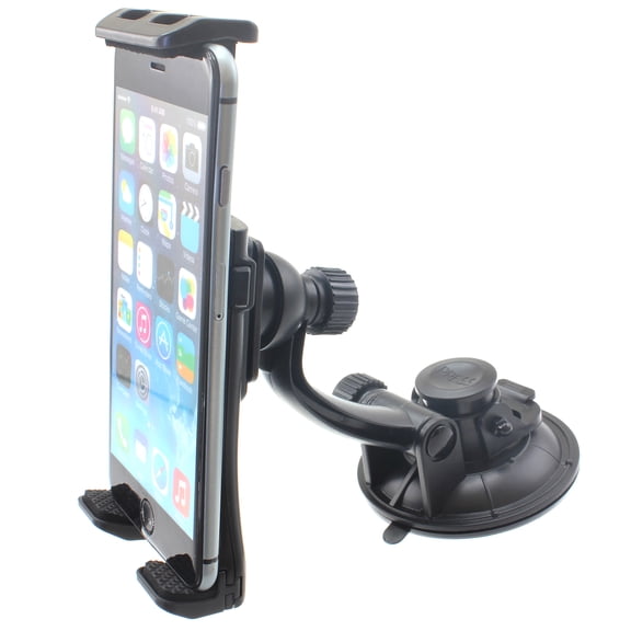 Car Mount Compatible With iPad Pro 11"/13" (2024,2025) - Dash Windshield Holder Strong Grip Cradle