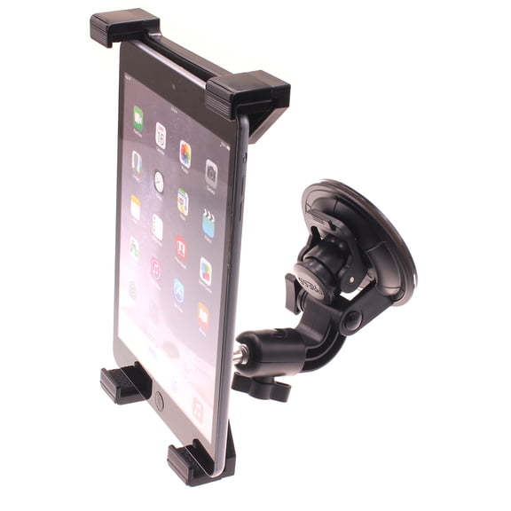 Car Mount Compatible With iPad Pro 11"/13" (2024,2025) - Dash Windshield Holder Swivel Cradle