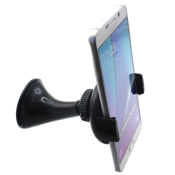 Car Mount Compatible With iPhone 11/12/13/14 Plus, Pro, Pro Max, Mini - Dash Windshield Holder Cradle Swivel