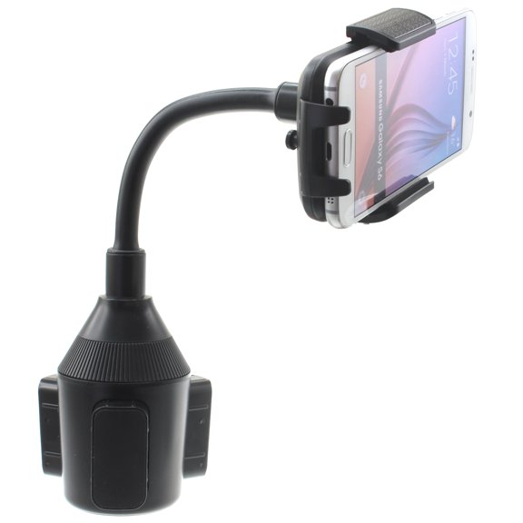 Car Mount Cup Holder for Motorola Razr (2023)/(2024)/Plus (2023)/(2024) - Rotating Cradle Dock Gooseneck Stand