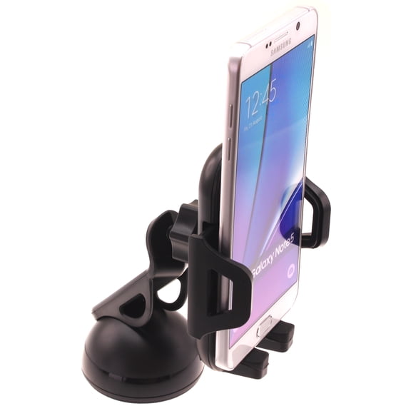 Car Mount Dash Compatible With Samsung Galaxy A17/A27/A37/A57 - Windshield Holder Cradle Swivel Dock