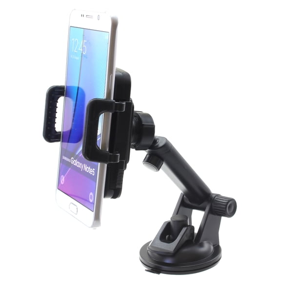 Car Mount Dash for Samsung Galaxy S20/S21/S22/Plus/Ultra/FE - Windshield Holder Telescopic Cradle Swivel Dock