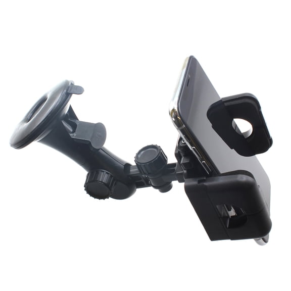 Car Mount Dash for Samsung Galaxy S23/FE/Plus/Ultra/S24/FE/Plus/Ultra - Windshield Holder Cradle Swivel Dock Suction