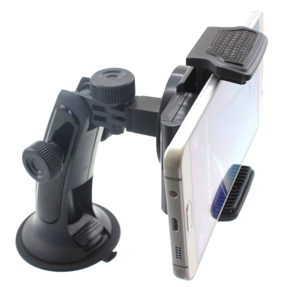 Car Mount Dash for Samsung Galaxy S25/Edge/Plus/Ultra - Windshield Air Vent Holder Cradle 2-in-1