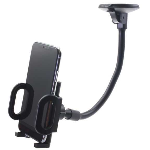 Car Mount Dash for Samsung Galaxy S25/Edge/Plus/Ultra - Windshield Holder Cradle Rotating Dock Suction