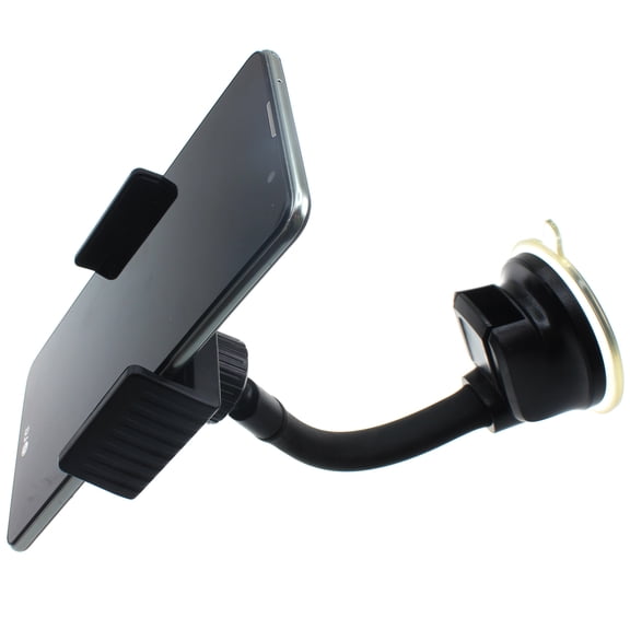 Car Mount Dash for Samsung Galaxy S25/Edge/Plus/Ultra - Windshield Holder Cradle Swivel Dock Strong Grip