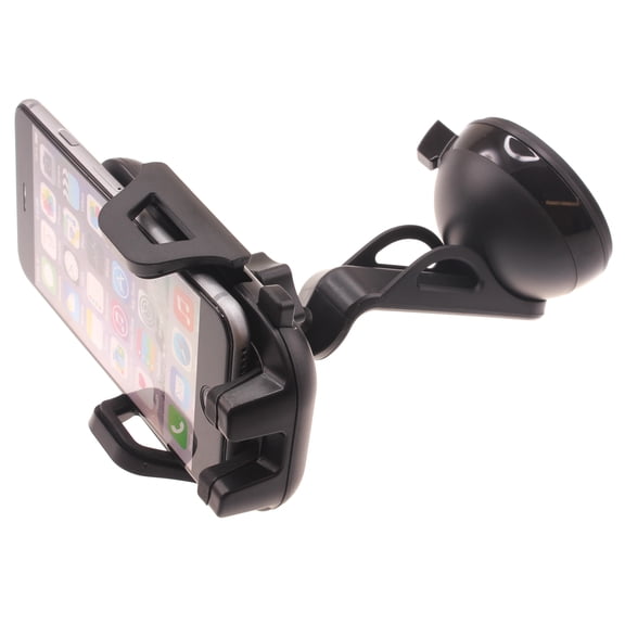 Car Mount Dash for Samsung Galaxy S25/Edge/Plus/Ultra - Windshield Holder Cradle Swivel Dock Suction