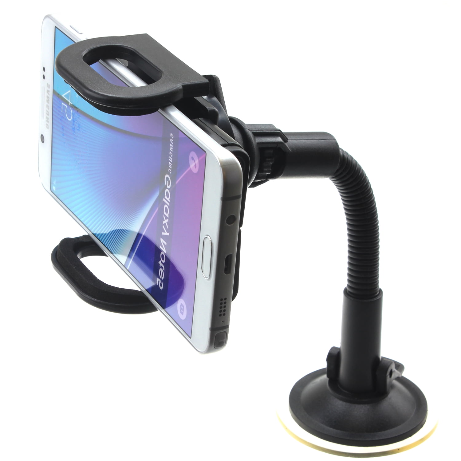 Twist & Lock Spring Grip Rubber Lip Car Mount for the Samsung Galaxy Note (sku 18027)