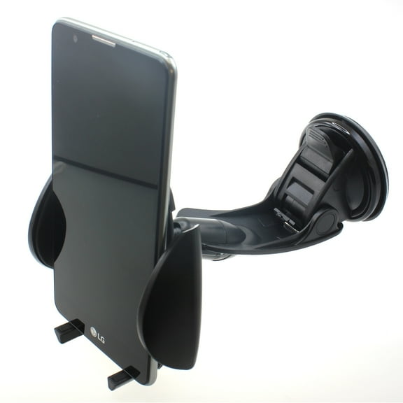 Car Mount for Kyocera DuraXE Epic/DuraForce Pro 2/DuraSport 5G - Dash Windshield Holder Cradle Swivel Dock for Kyocera DuraXE Epic/DuraForce Pro 2/DuraSport 5G