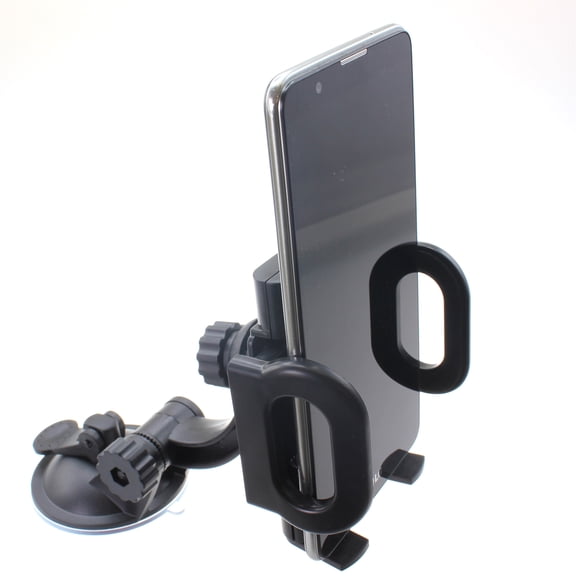 Car Mount for Kyocera DuraXE Epic/DuraForce Pro 2/DuraSport 5G - Windshield Holder Glass Cradle Swivel Dock for Kyocera DuraXE Epic/DuraForce Pro 2/DuraSport 5G