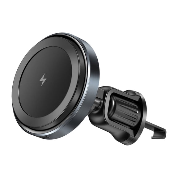 Car Mount Mag.netic Wireless Charger For Ai.r .V.ent With 15W Fast Charging