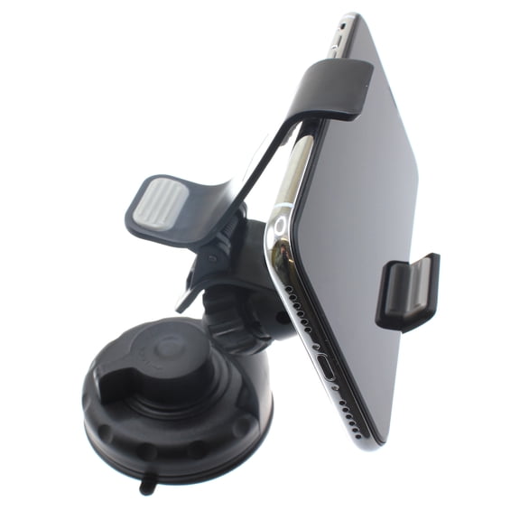 Car Mount Windshield for T-Mobile REVVL 6 5G/6x 5G/Pro 5G - Holder Glass Cradle Swivel Clip Suction