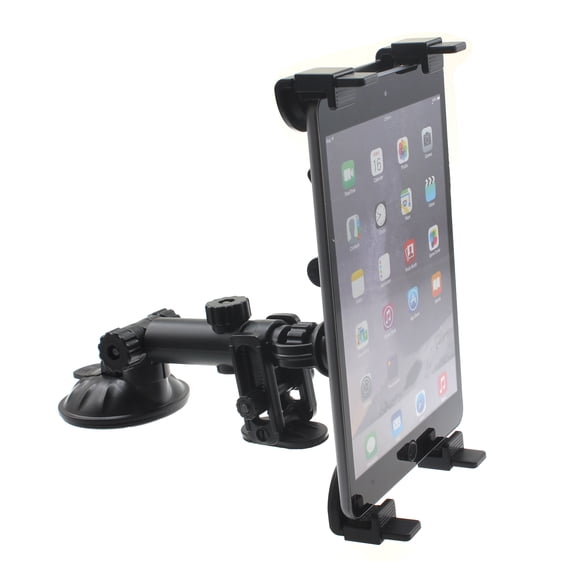 Car Mount for Consumer Cellular ConnectPad - Tablet Holder Dash Cradle Dock Swivel Telescopic Strong Grip