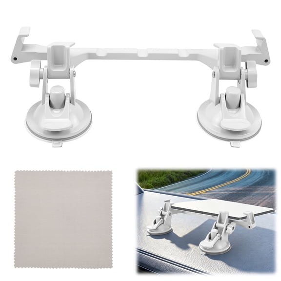 Car Mount for Dashboard, Suction Cup Mounting Kit Compatible with Starlink Mini, Dash & Windshield Accessories for Stable Signal
