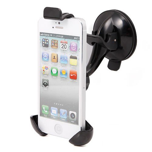 Car Mount for Kyocera DuraXE Epic - Windshield Holder Glass Cradle Swivel Dock for Kyocera DuraXE Epic