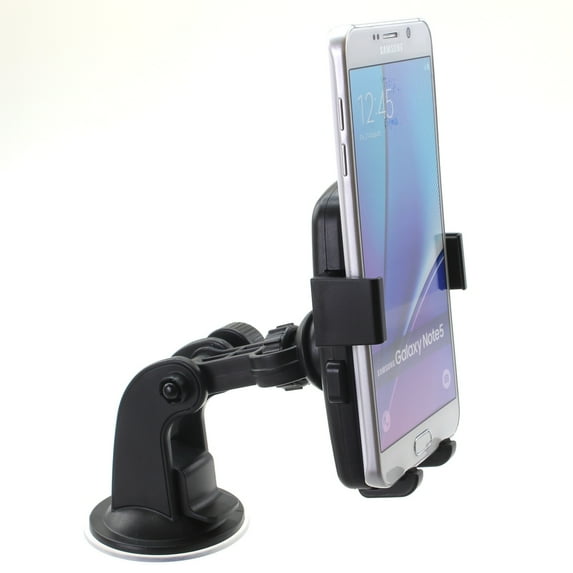 Car Mount for Motorola Moto G Play (2023) Phone - Windshield Holder Glass Cradle Rotating Compatible With Moto G Play (2023)