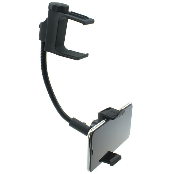 Car Mount for Nokia G50/G10/G20 - Mirror Holder Rear View Rotating Cradle Stron Grip for Nokia G50/G10/G20