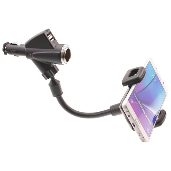 Car Mount for OnePlus 9/10 Pro - Charger Holder DC Socket USB Port Cradle Swivel for OnePlus 9/10 Pro