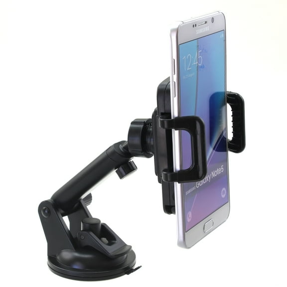 Car Mount for Samsung Galaxy Note 10/Plus - Dash Windshield Holder Telescopic Cradle Swivel for Galaxy Note 10/Plus