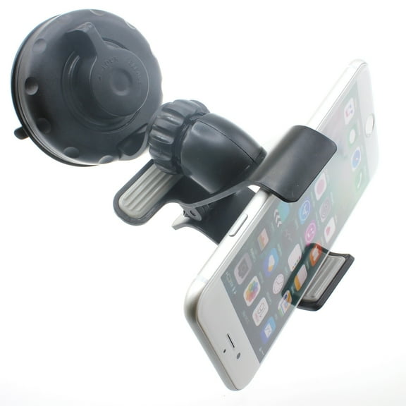 Car Mount for Samsung Galaxy Note 10/Plus - Windshield Holder Glass Cradle Rotating Clip for Galaxy Note 10/Plus