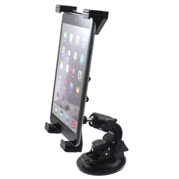 Car Mount for Samsung Galaxy Tab S10 FE 10.9"/Tab S10 FE Plus 13.1" - Dash Windshield Holder Rotating Cradle Dock Heavy Duty